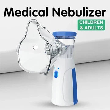 Unisex Portable Mesh Nebulizer for Adults & Kids – Easy Breathing