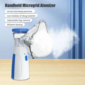 Unisex Portable Mesh Nebulizer for Adults & Kids – Easy Breathing