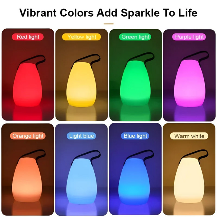 Portable Waterproof Wireless Table Lamp - Radiance Flex-Orizon Depot