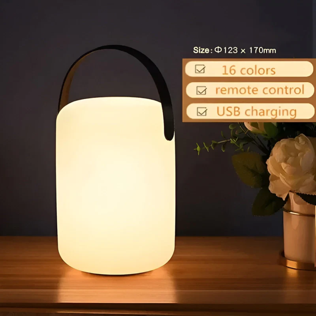Portable Waterproof Wireless Table Lamp - Radiance Flex-Orizon Depot