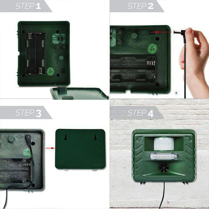 Ultrasonic Pest Repeller for Effective Rodent Control