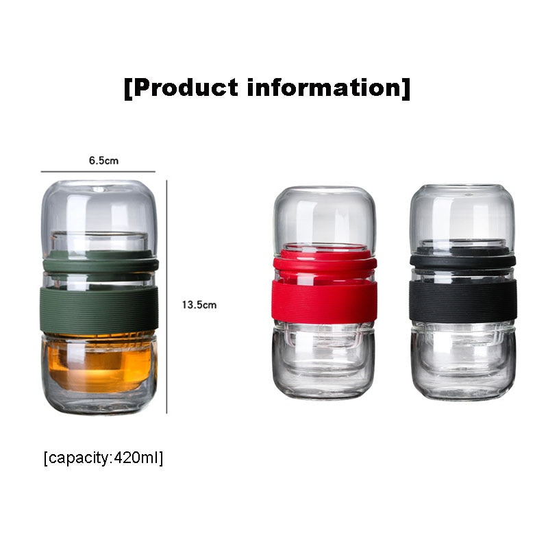 Mini Pocket Thermoresistant Travel Teapot for On-the-Go Brewing-Orizon Depot