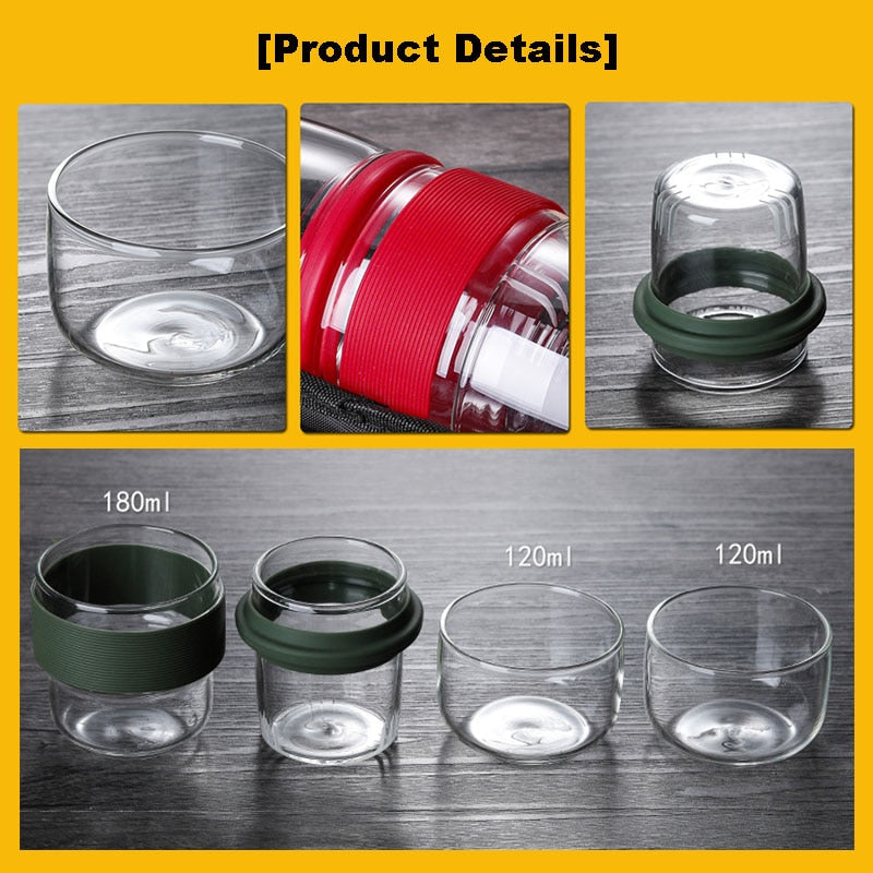 Mini Pocket Thermoresistant Travel Teapot for On-the-Go Brewing-Orizon Depot