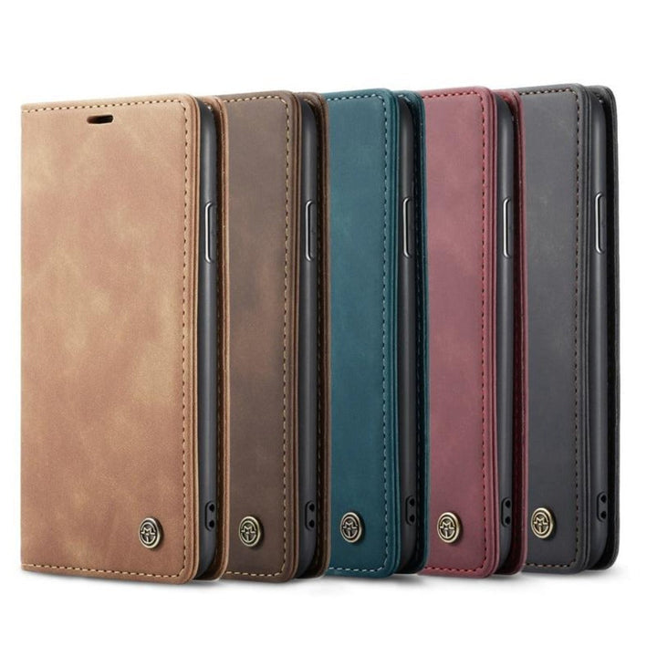 Magnetic Flip Wallet Case for iPhone - Stylish and Functional Design-Orizon Depot
