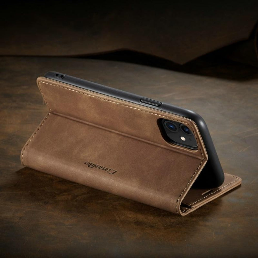 Magnetic Flip Wallet Case for iPhone - Stylish and Functional Design-Orizon Depot