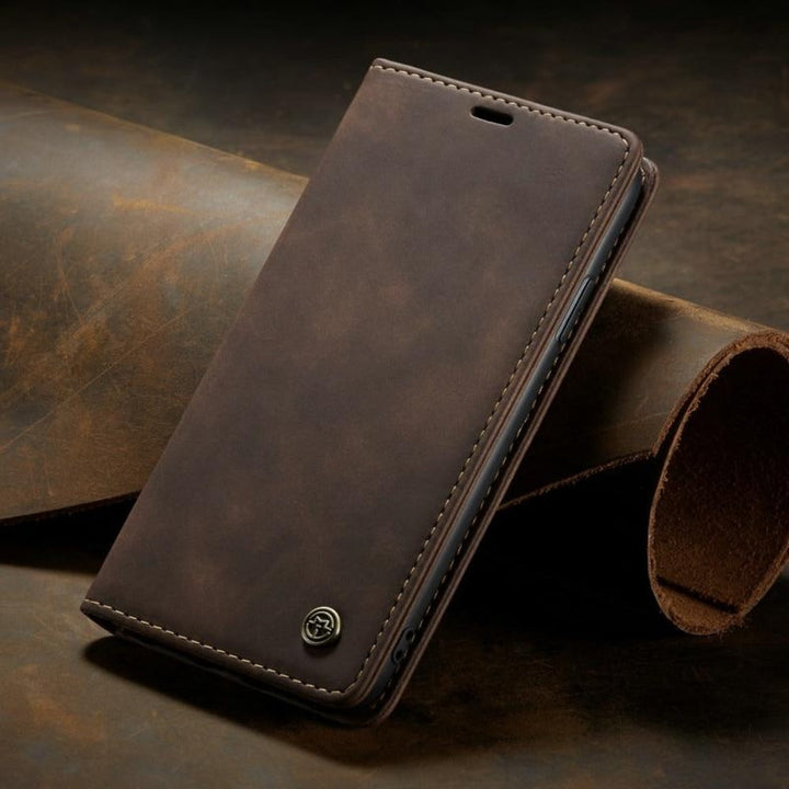 Magnetic Flip Wallet Case for iPhone - Stylish and Functional Design-Orizon Depot