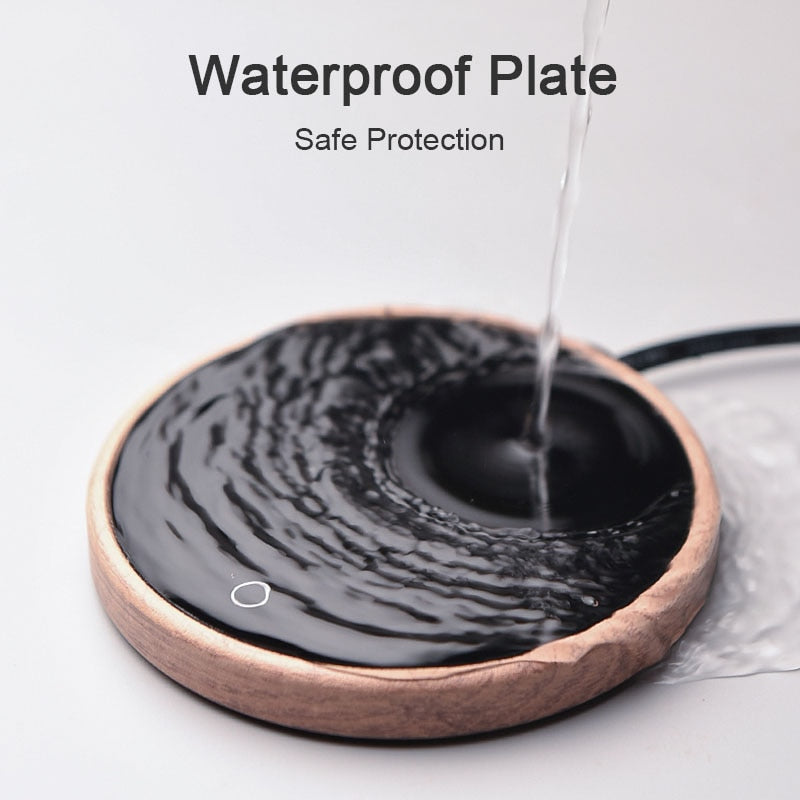 Smart Elegant Ceramic Mug Warmer Coaster for Coffee and Tea-Orizon Depot