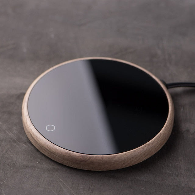 Smart Elegant Ceramic Mug Warmer Coaster for Coffee and Tea-Orizon Depot