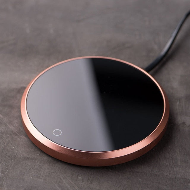 Smart Elegant Ceramic Mug Warmer Coaster for Coffee and Tea-Orizon Depot