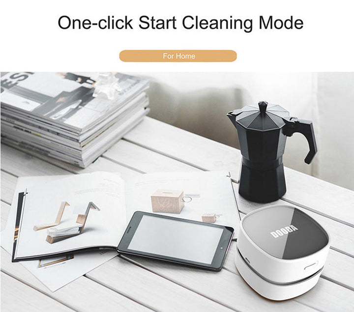 Mini Table Vacuum Cleaner for Quick Cleanups and Easy Storage-Orizon Depot