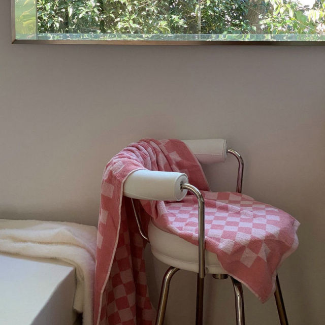 Retro Cotton Bath Towel - Soft, Absorbent, and Stylish Design-Orizon Depot