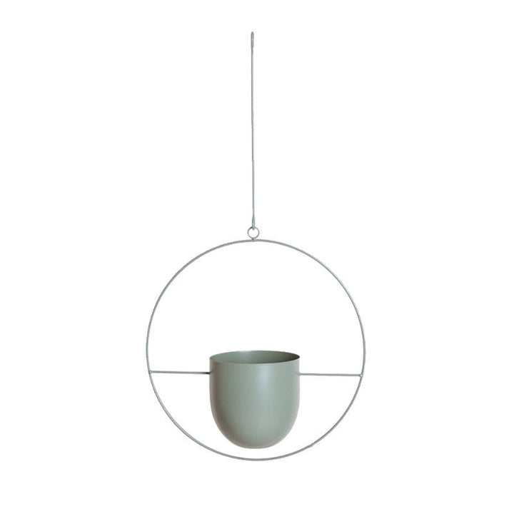 Metal Hanging Plant Pot Holder for Indoor and Outdoor Use-Orizon Depot