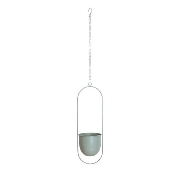 Metal Hanging Plant Pot Holder for Indoor and Outdoor Use-Orizon Depot