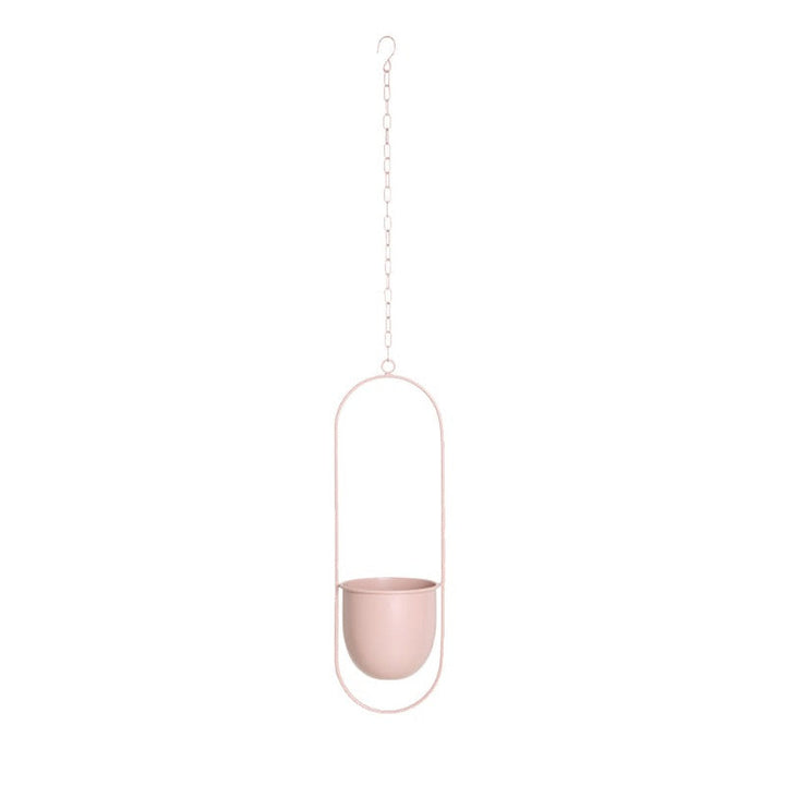 Metal Hanging Plant Pot Holder for Indoor and Outdoor Use-Orizon Depot