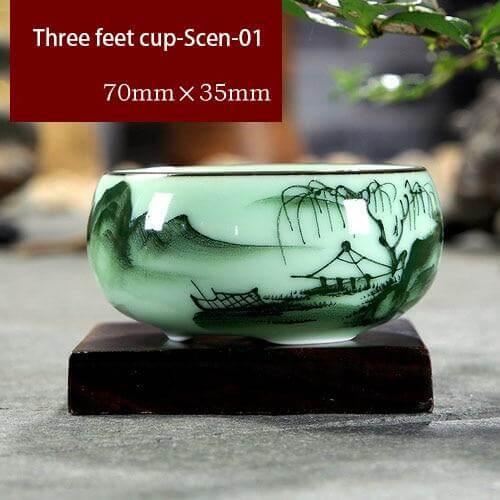 Luxury Hand-Painted Chinese Traditional Ceramic Bowls-Orizon Depot
