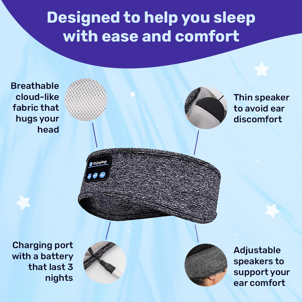 Sleep Headphones for Comfortable Rest and Relaxation-Orizon Depot