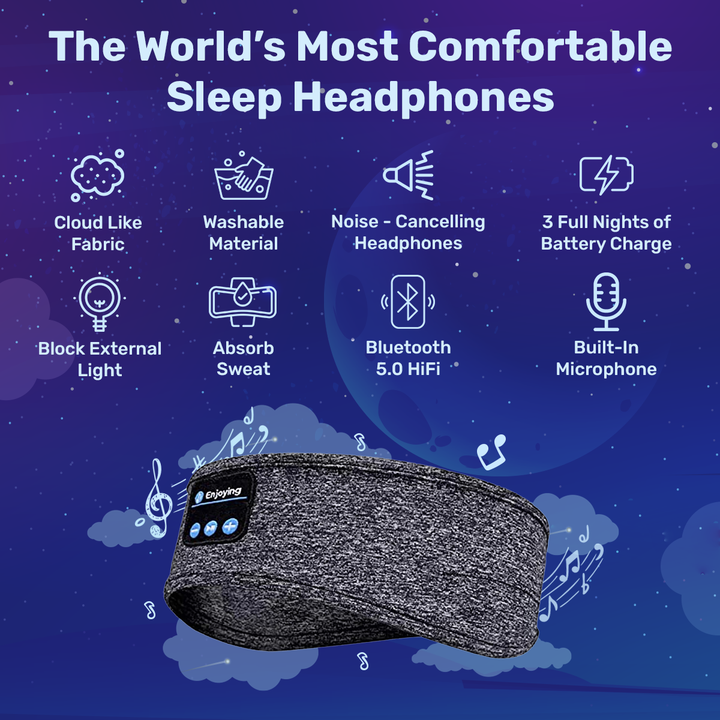 Sleep Headphones for Comfortable Rest and Relaxation-Orizon Depot