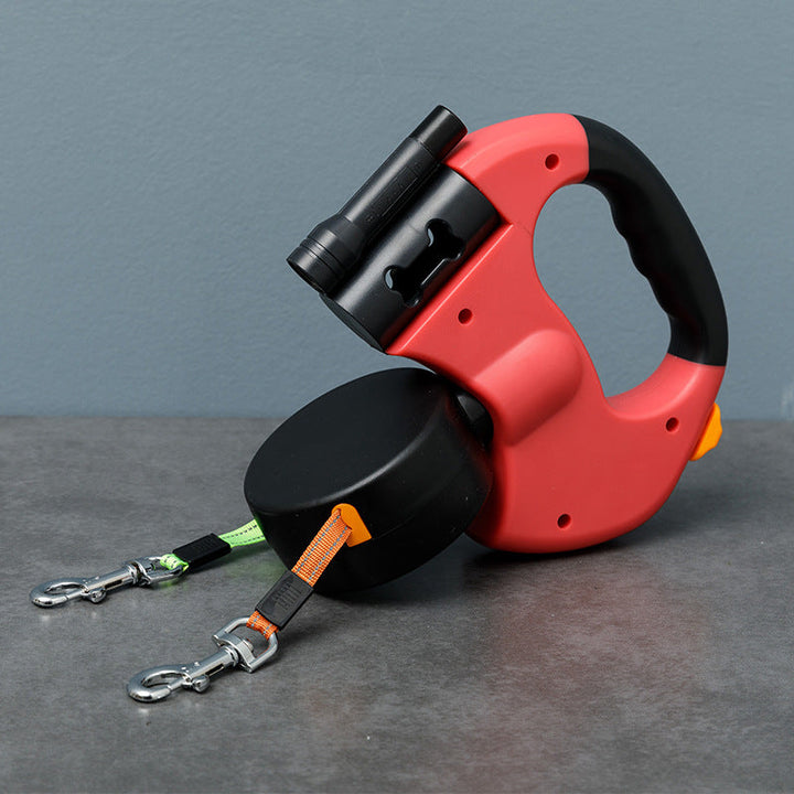 Tangle-Free Double Dog Leash for Easy Walking