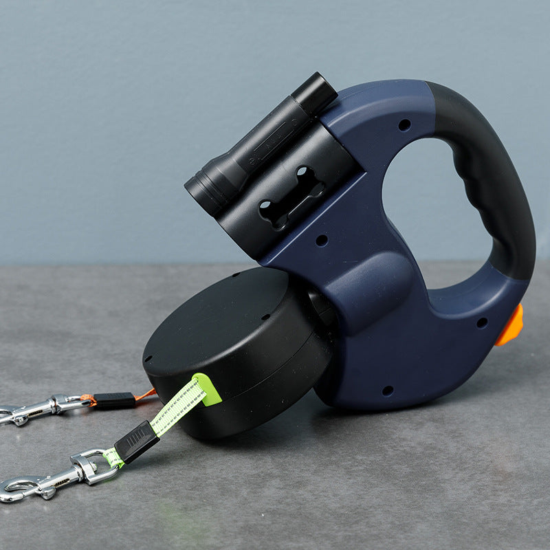 Tangle-Free Double Dog Leash for Easy Walking