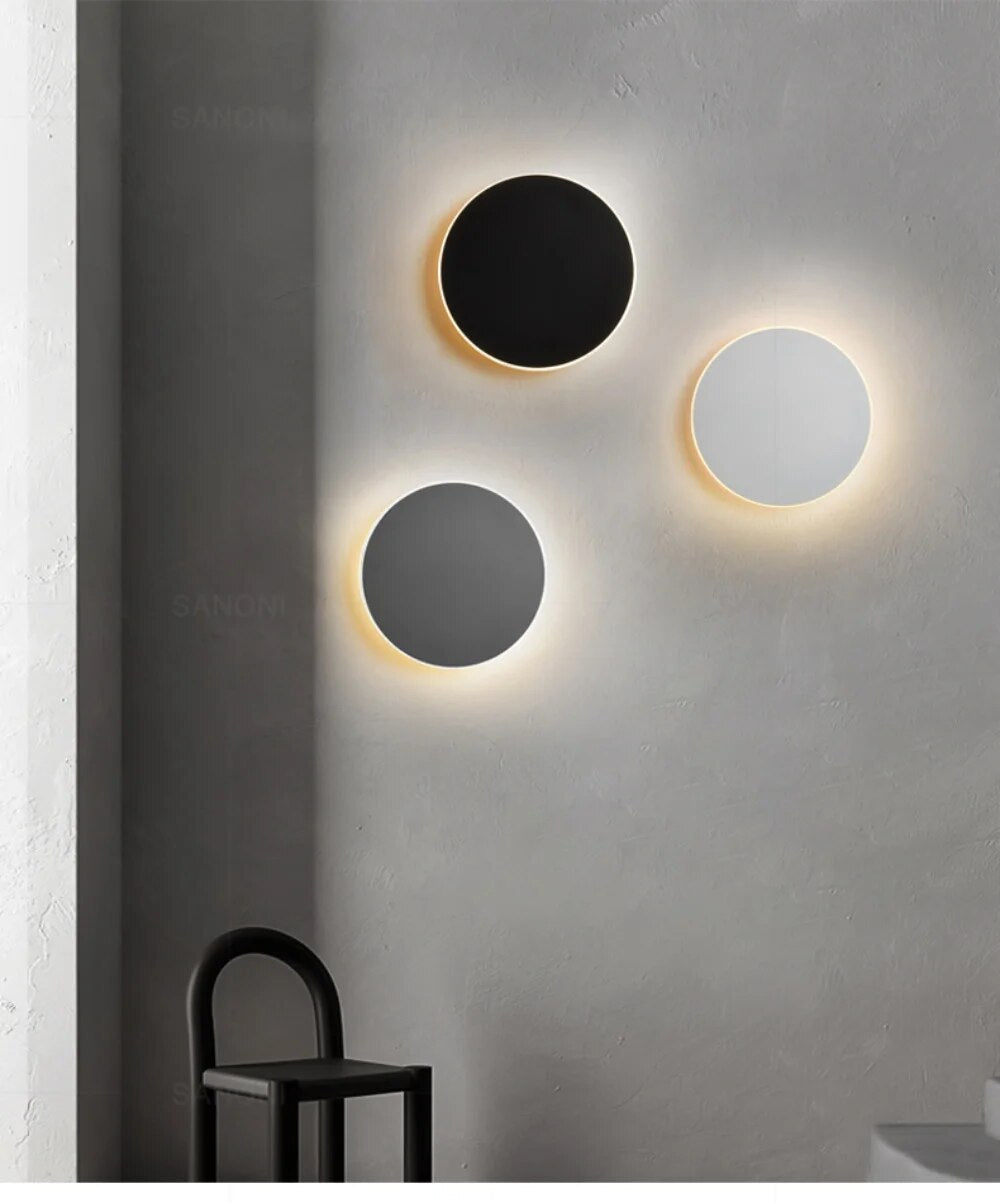 LED Round Wall Light - Modern Design for Home Decor-Orizon Depot