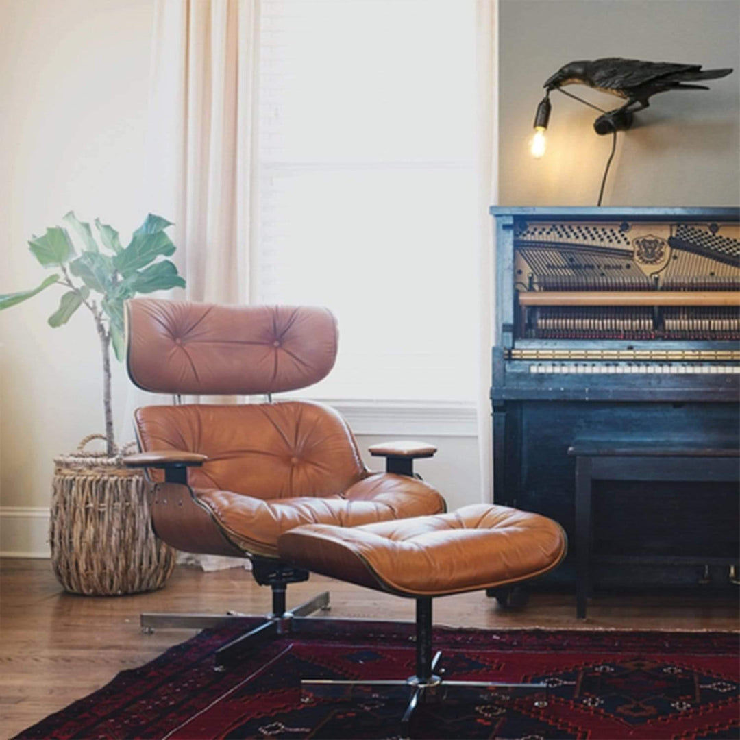 Elegant Raven Bird Lamp for Unique Home Decor-Orizon Depot