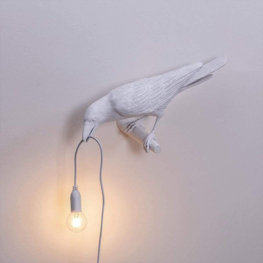Elegant Raven Bird Lamp for Unique Home Decor-Orizon Depot