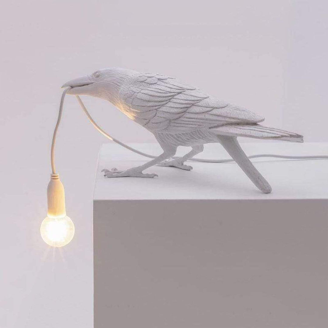 Elegant Raven Bird Lamp for Unique Home Decor-Orizon Depot