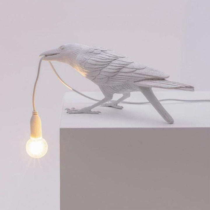 Elegant Raven Bird Lamp for Unique Home Decor-Orizon Depot
