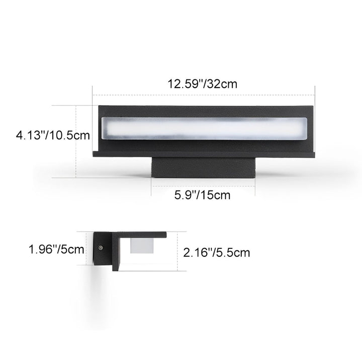 Modern Minimalist Waterproof Outdoor Wall Lights