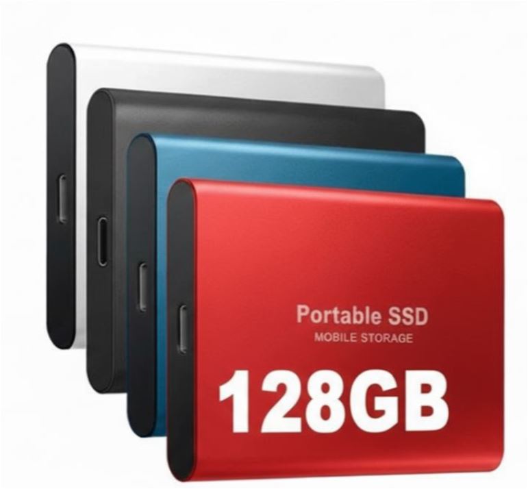 Fast USB-C External SSD 128GB – High-Speed Storage up to 1050 MB/s-Orizon Depot