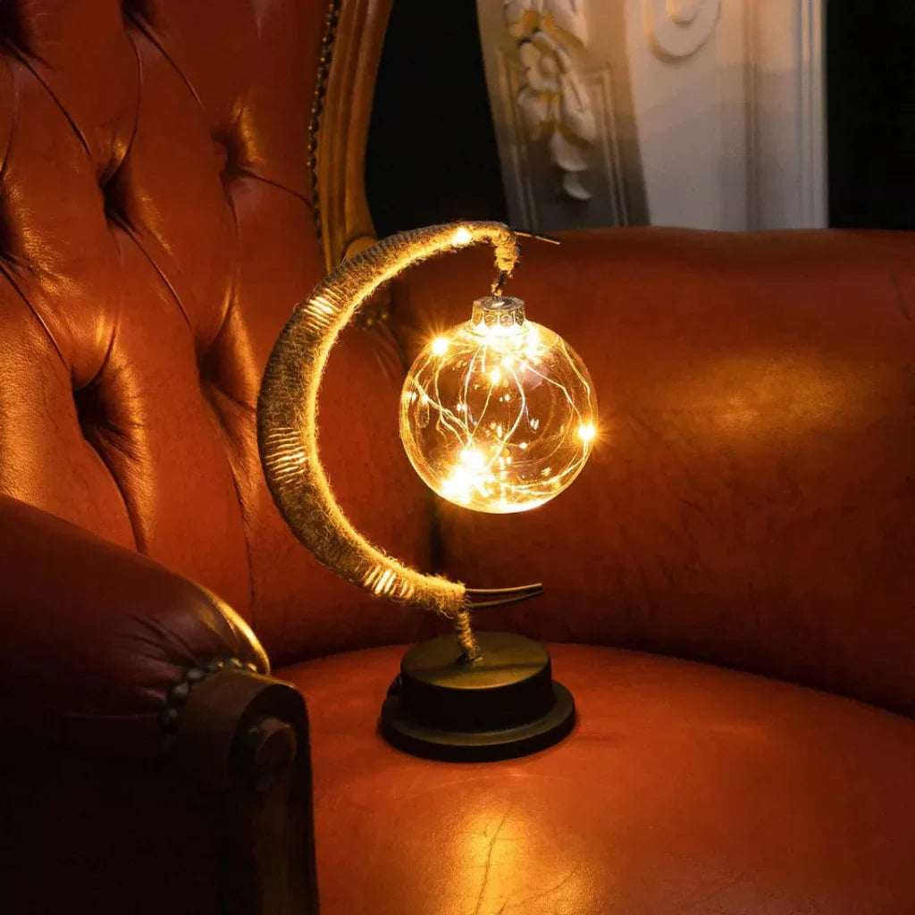 Enchanting Lunar Moon Lamp – Unique Night Light for Bedrooms & Living Spaces-Orizon Depot