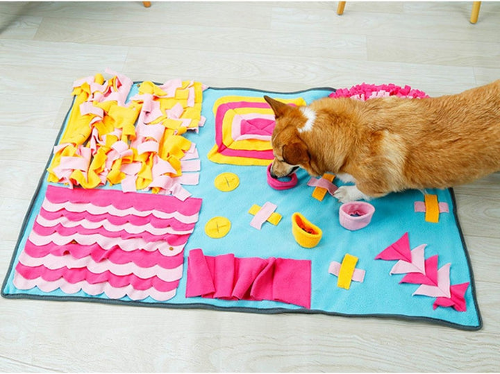 Dog Snuffle Mat for Engaging and Fun Pet Feeding Activities-Orizon Depot