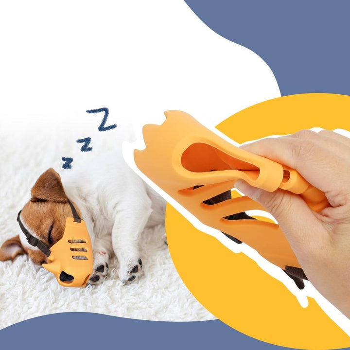 Adjustable Dog Muzzle for Secure and Comfortable Fit-Orizon Depot