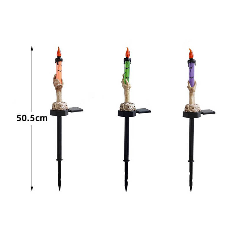 Solar Light Halloween Ghost Hand Candle Outdoor Floor Lamp - Best Gift-Orizon Depot
