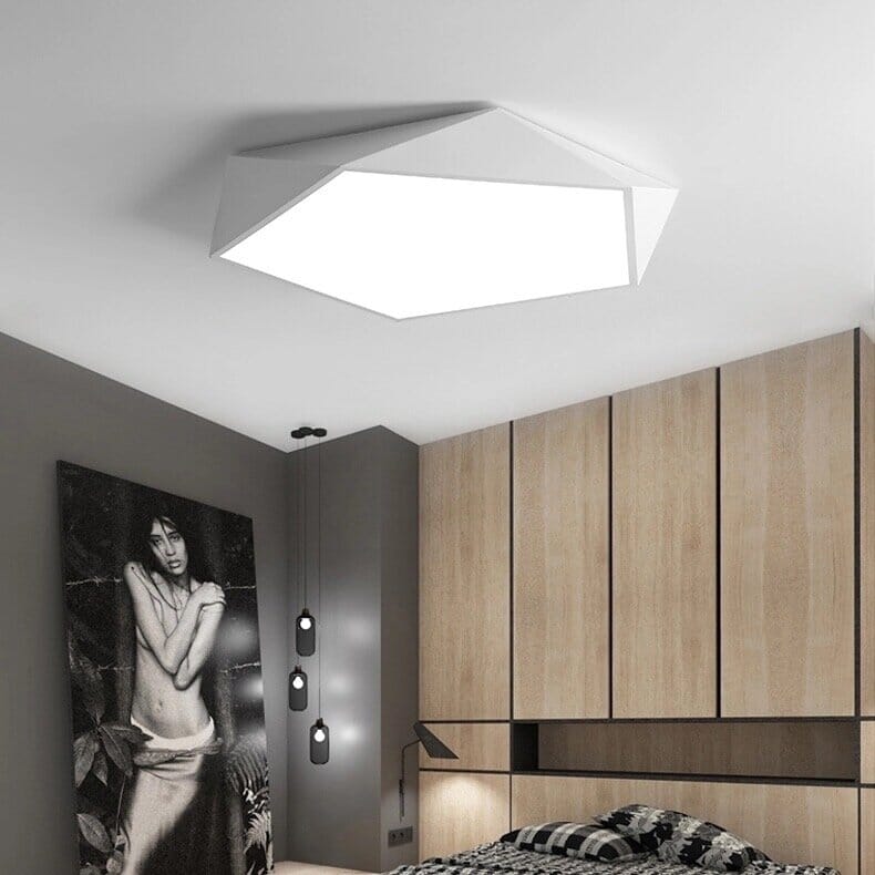 Modern Geometric LED Ceiling Light Fixture