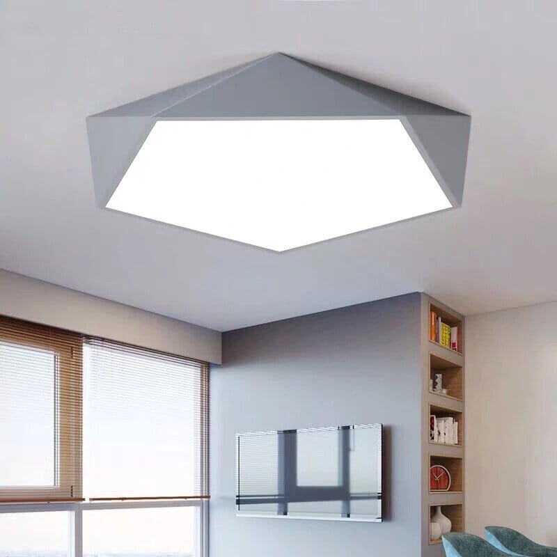 Modern Geometric LED Ceiling Light Fixture