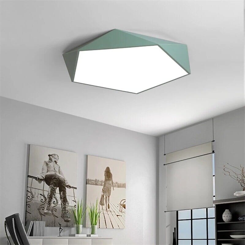 Modern Geometric LED Ceiling Light Fixture