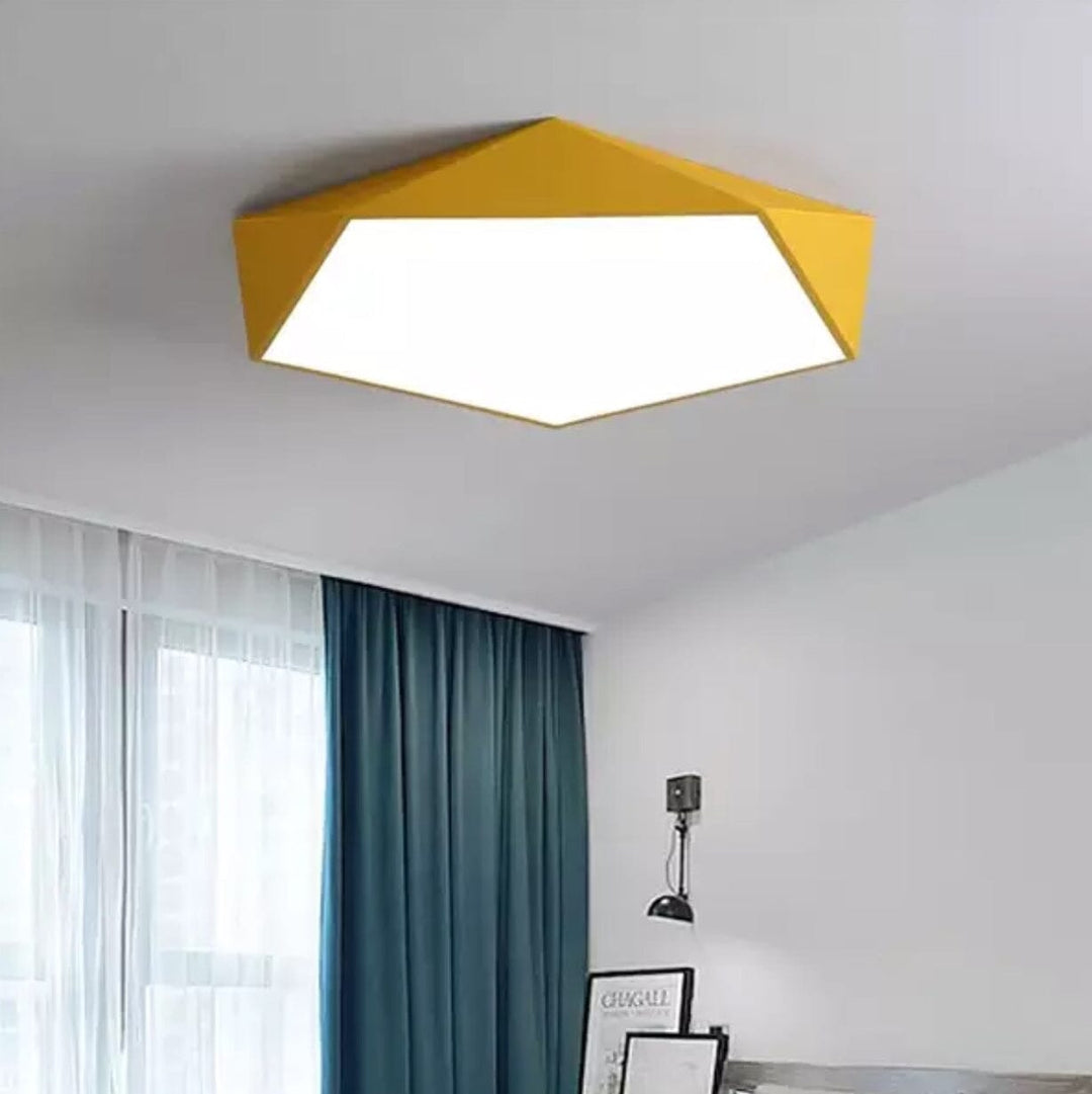 Modern Geometric LED Ceiling Light Fixture