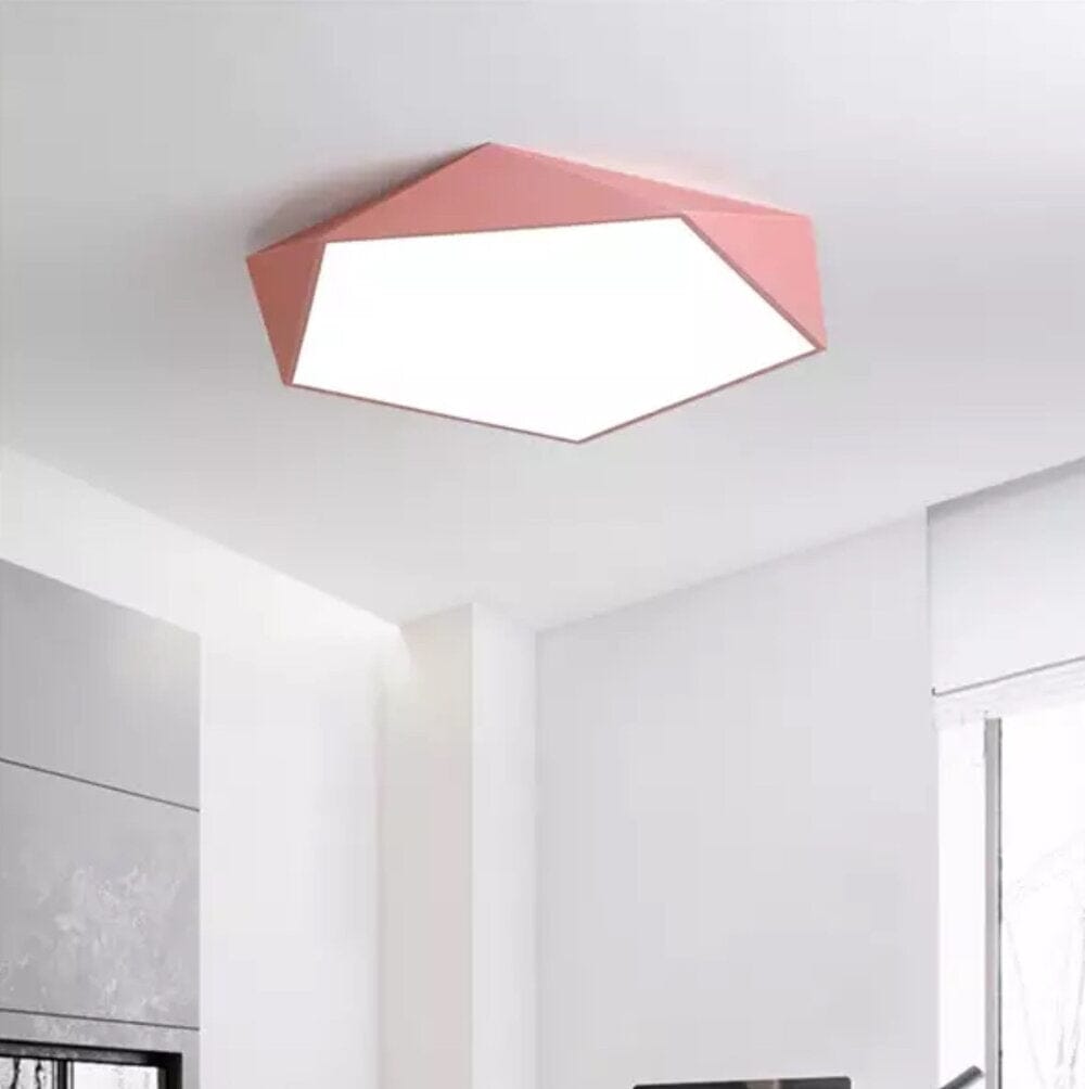 Modern Geometric LED Ceiling Light Fixture
