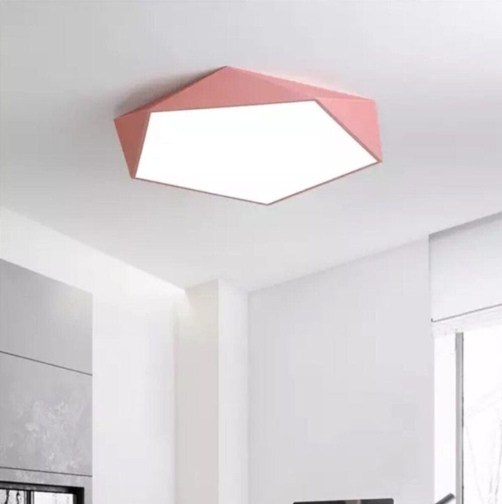 Modern Geometric LED Ceiling Light Fixture