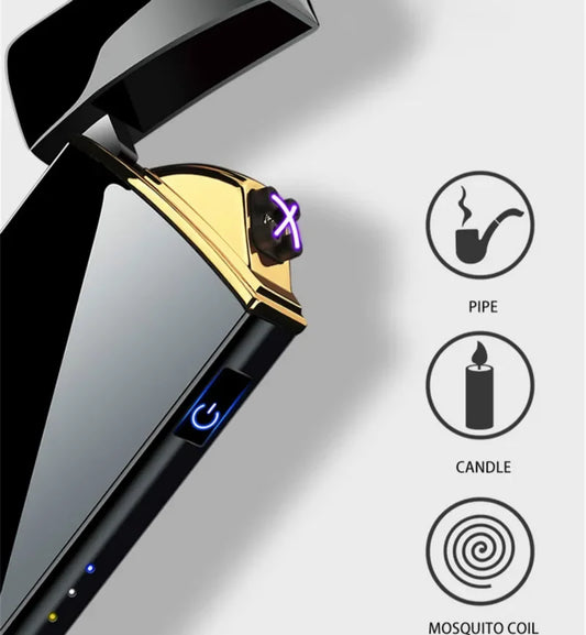 Plasma Arc Lighter: Windproof & USB Rechargeable Electric