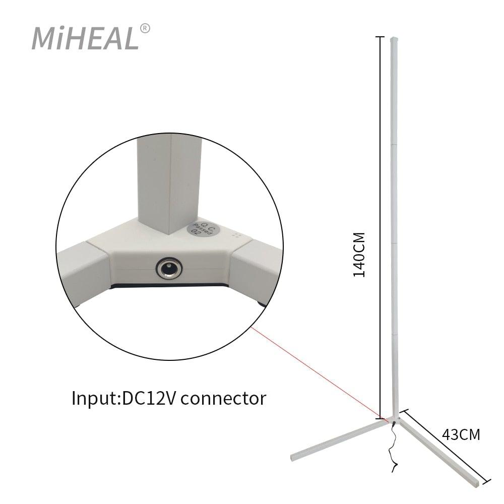 Smart LED Floor Lamp with Adjustable Brightness and Modern Design-Orizon Depot