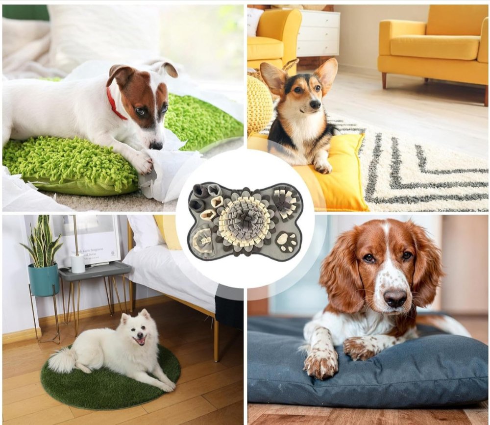 Dog Snuffle Mat for Interactive Feeding and Mental Stimulation-Orizon Depot