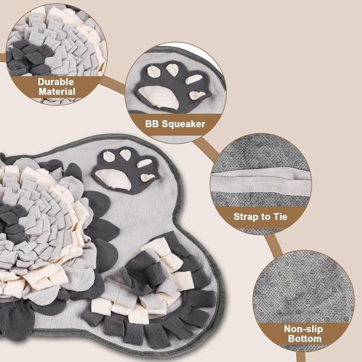 Dog Snuffle Mat for Interactive Feeding and Mental Stimulation-Orizon Depot