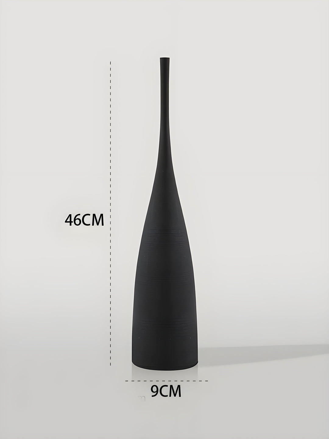 Minimalistic Handcrafted Ceramic Zen Vase for Home Decor-Orizon Depot