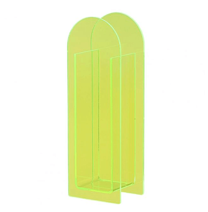 Transparent Acrylic Flower Vase - Modern Home Decor Accent-Orizon Depot