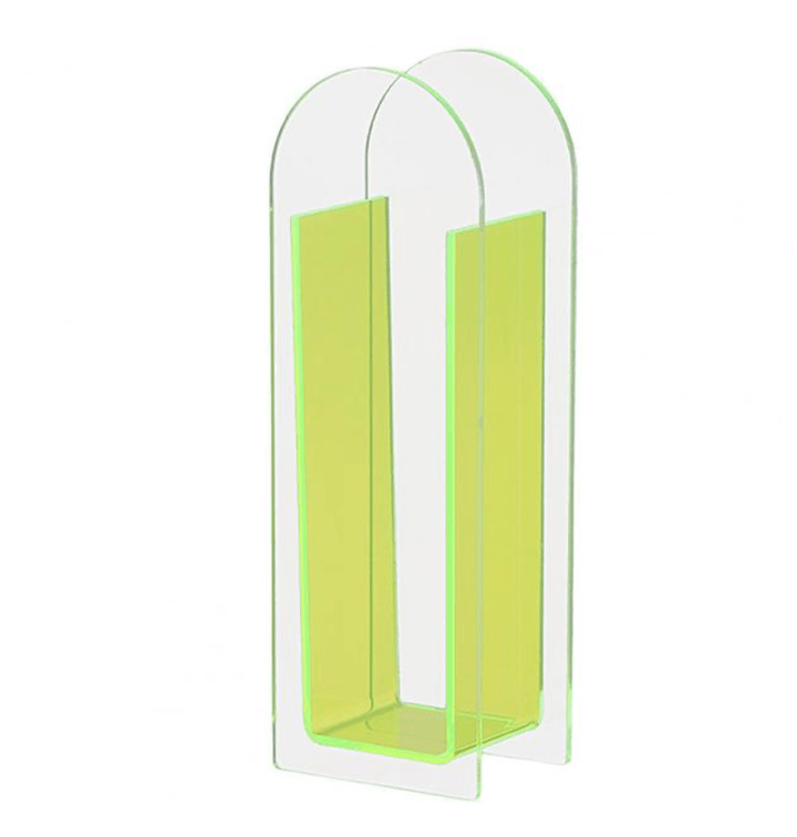 Transparent Acrylic Flower Vase - Modern Home Decor Accent-Orizon Depot