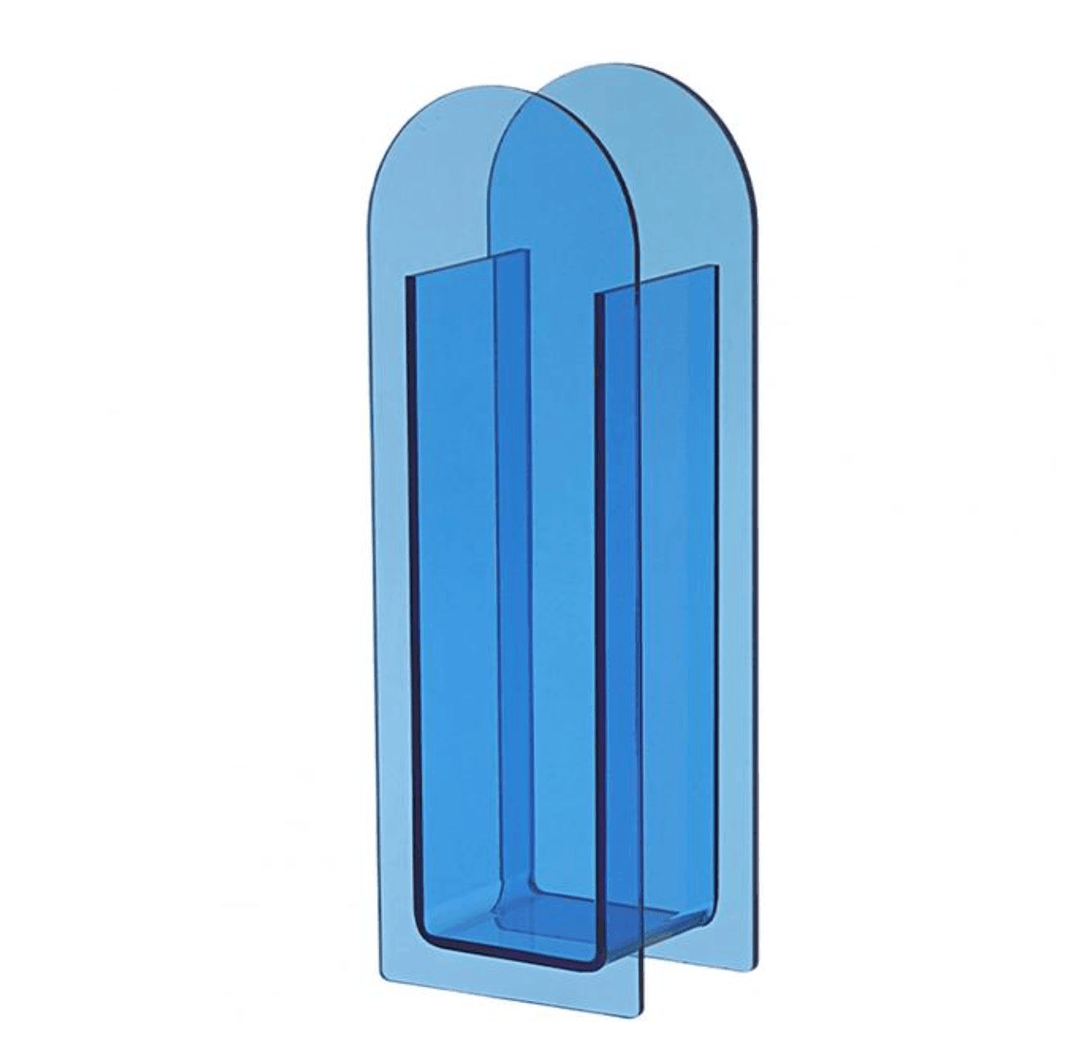 Transparent Acrylic Flower Vase - Modern Home Decor Accent-Orizon Depot