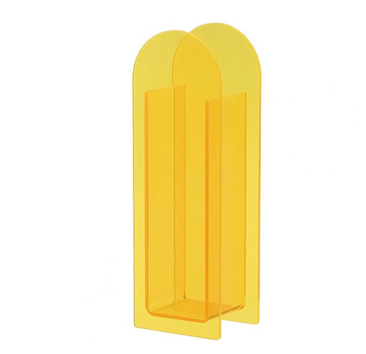 Transparent Acrylic Flower Vase - Modern Home Decor Accent-Orizon Depot