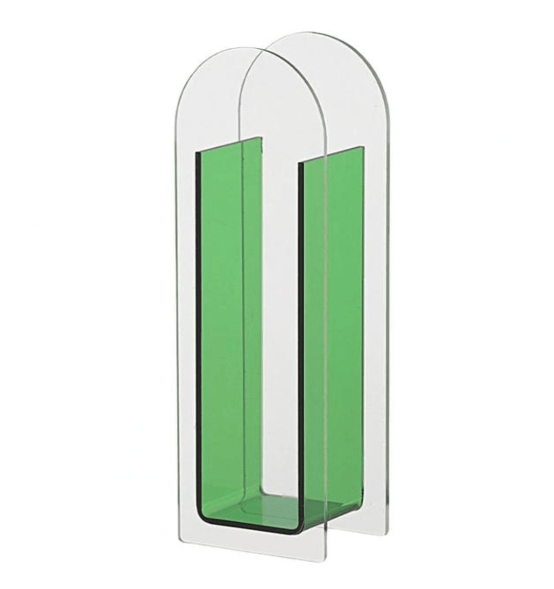 Transparent Acrylic Flower Vase - Modern Home Decor Accent-Orizon Depot
